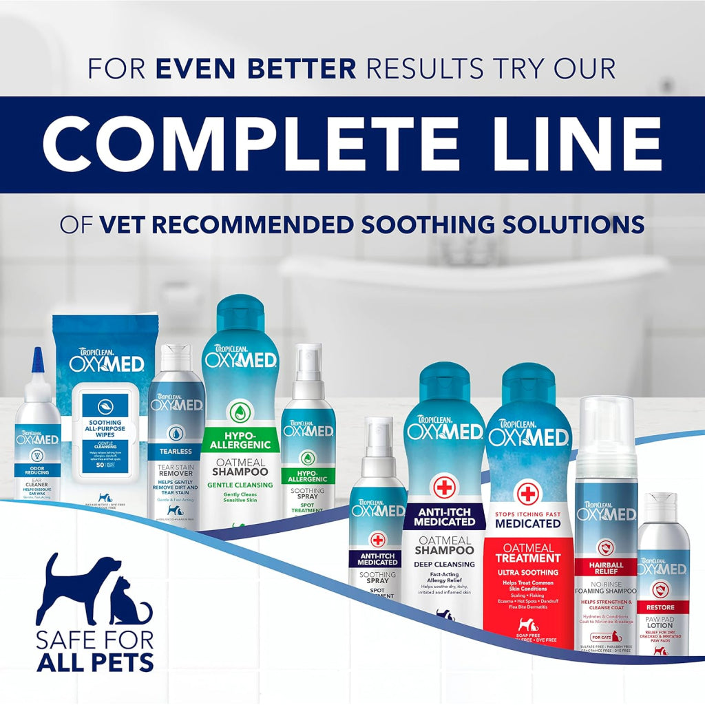 TropiClean OxyMed Restore Paw Pad Lotion for Dogs & Cats (4 oz)