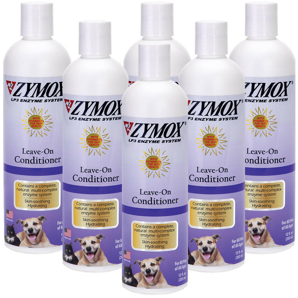Zymox Enzymatic Leave-On Conditioner for Dogs & Cats - 12oz - 6pack