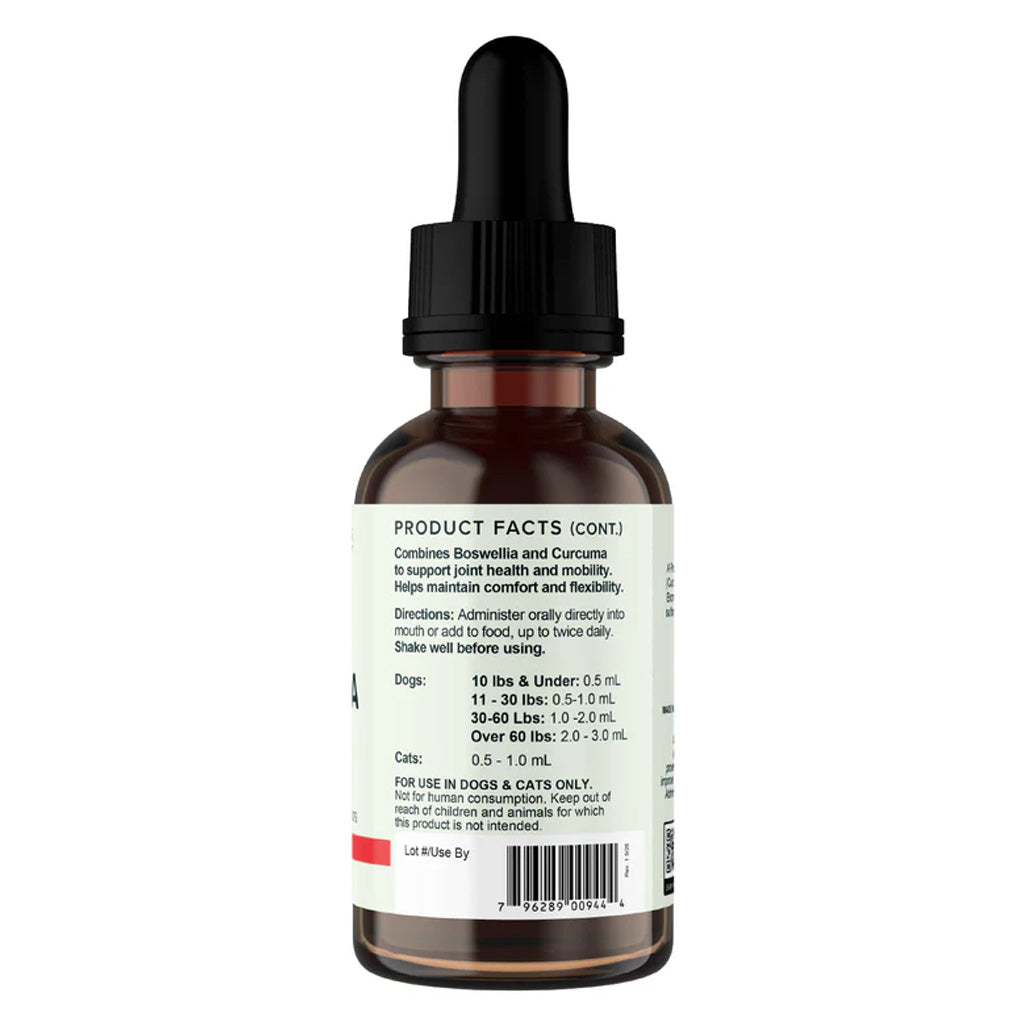 Animal Essentials Advanced Herbal Formula BOS Curcuma Joint Mobility for Dogs & Cats 2-oz - Dog Supplements & Vitamins 2