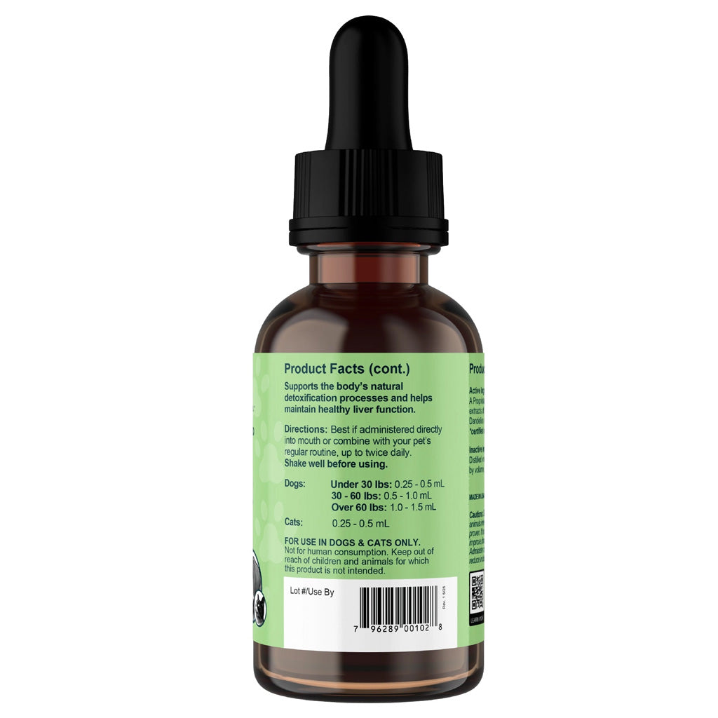 Animal Essentials Herbal Tonic Blend Liver Defense for Dogs & Cats - Dog Supplements & Vitamins 5