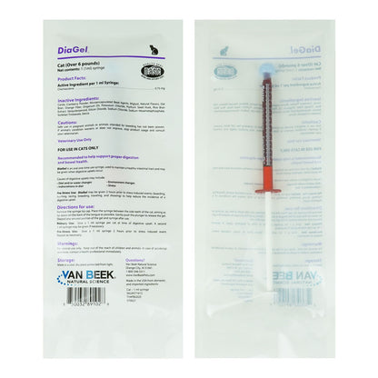 DiaGel Anti-Diarrheal Gel for Cats (1 ml) - Cat Digestive & Probiotics Supplements 3