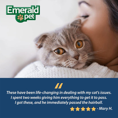 Emerald Pet Hairball Support Grain-Free Cat Soft Chews