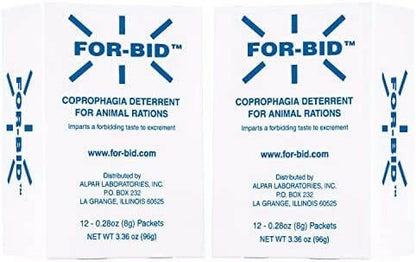 For-Bid Coprophagia Deterrent - 2 boxes - Pet Vitamins & Supplements 7