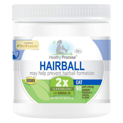 Four Paws Healthy Promise Hairball Control Soft Chews For Cat (90 ct)
