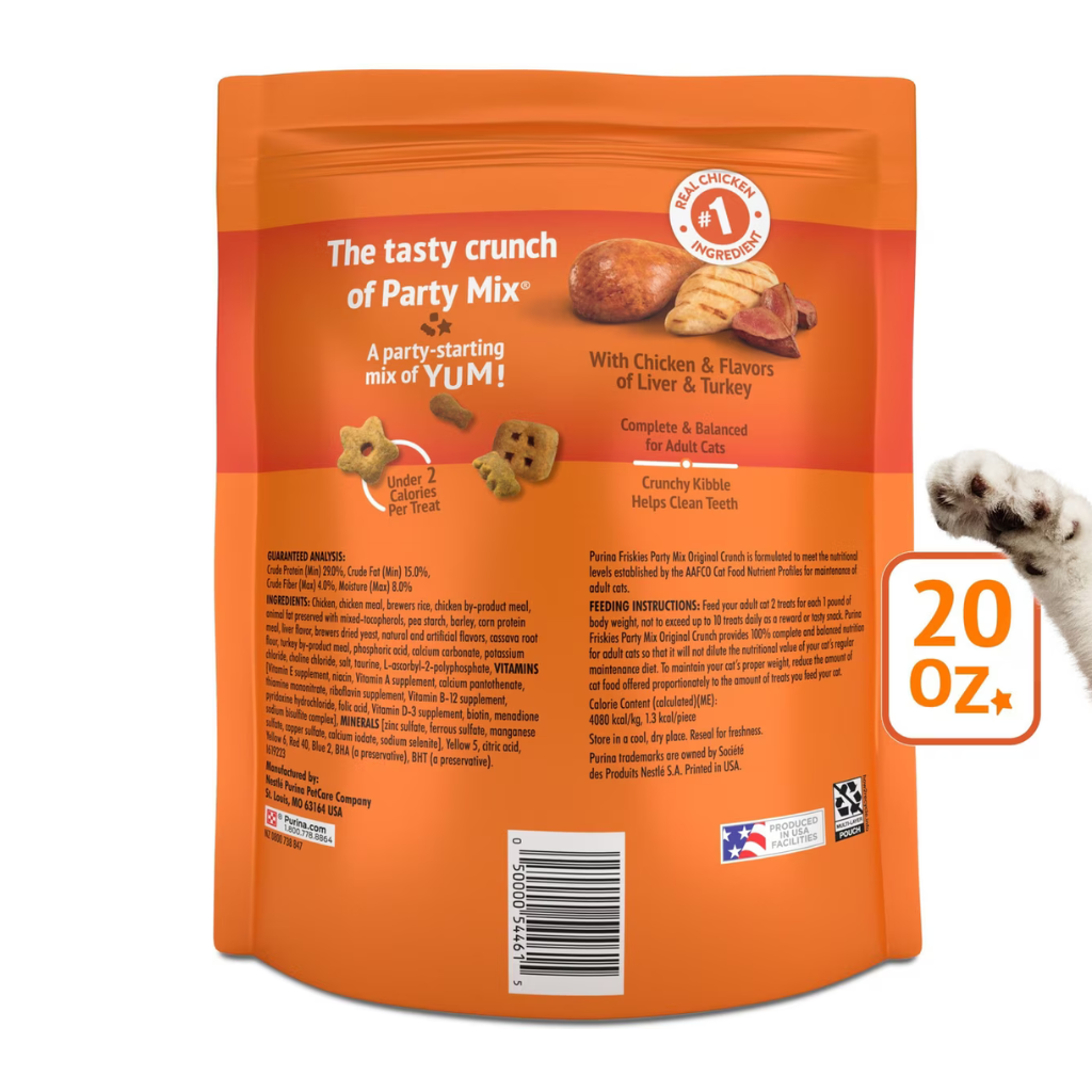 Friskies Party Mix Original Crunch Cat Treats - Cat Treats 11