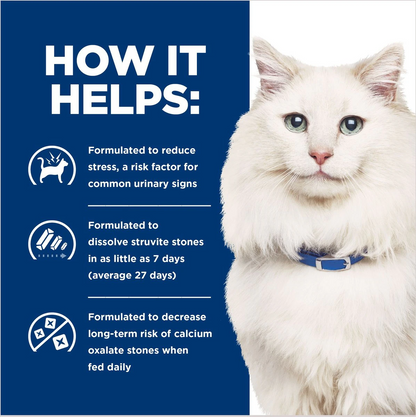 Hill's Prescription Diet c/d Multicare Stress Urinary Care with Ocean Fish Dry Cat food