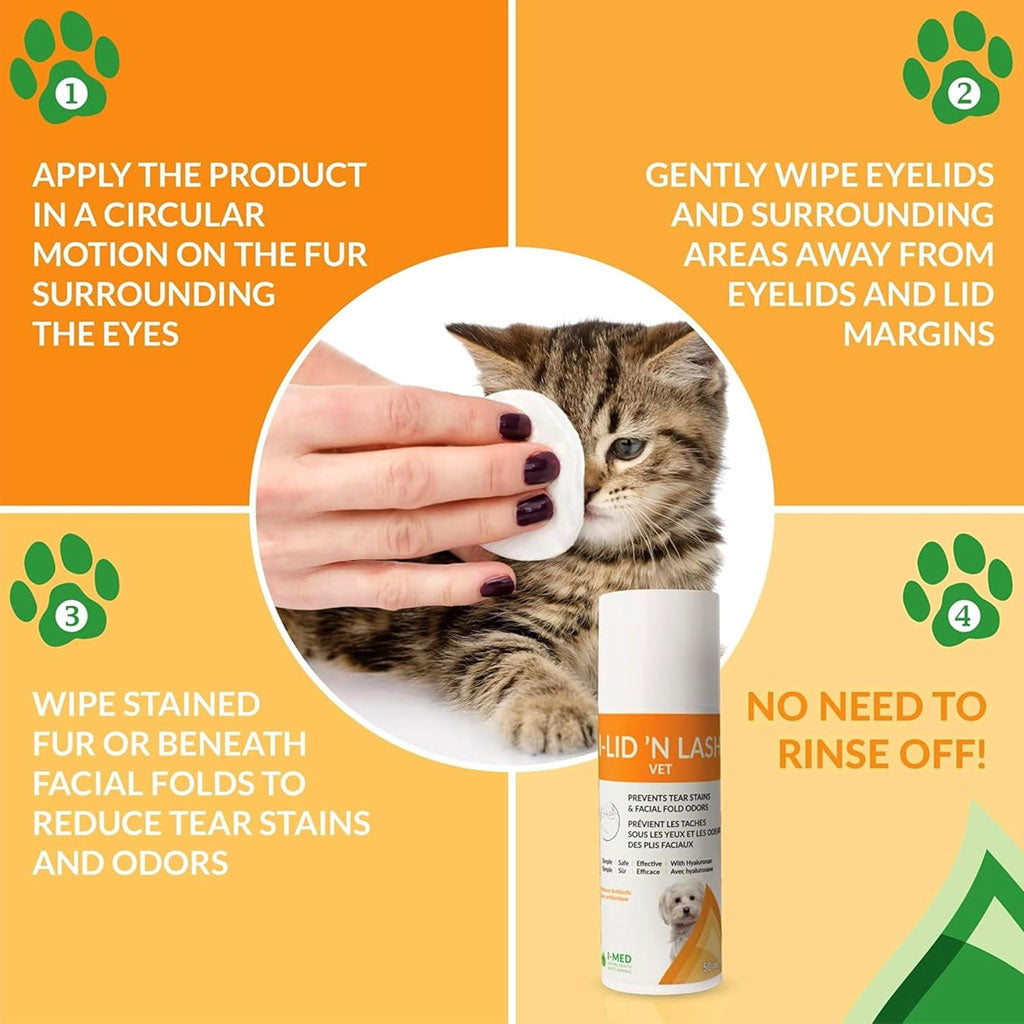 I-Lid 'n Lash Hygiene Vet Gel Pump