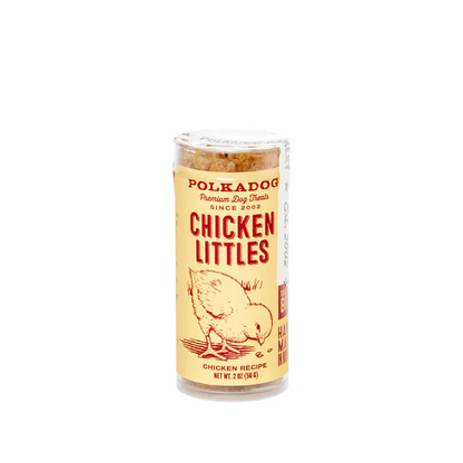 Polkadog Chicken Littles Crunchy Training Bits for Dogs & Cats - 2-oz mini tube - Training Dog Treats 3