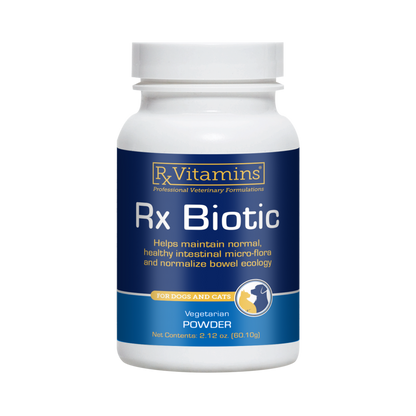Rx Biotic Powder Digestive Supplement for Cats & Dogs - 2.12 oz jar - Dog Supplements & Vitamins 1