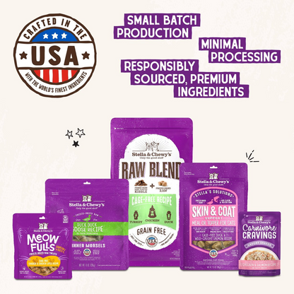 Stella & Chewy’s Sea-Licious Salmon & Cod Dinner Morsels Freeze-Dried Raw Food for Cats - Cat Food 4