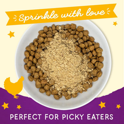 Stella & Chewy's Marie’s Magical Dinner Dust Cage Free Chicken Recipe Freeze-Dried Cat Food Topper (7 oz)