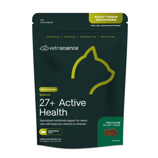 VetriScience NuCat Senior Multivitamin for Cats (30 soft chews) - 3