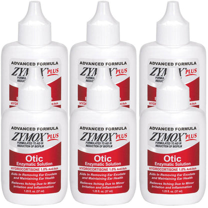 zymox otic plus hydrocortisone 1% 1oz 6pack